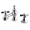 Kingston Brass KC7061ZX 8" Widespread Bathroom Faucet, Polished Chrome KC7061ZX - alternate 1